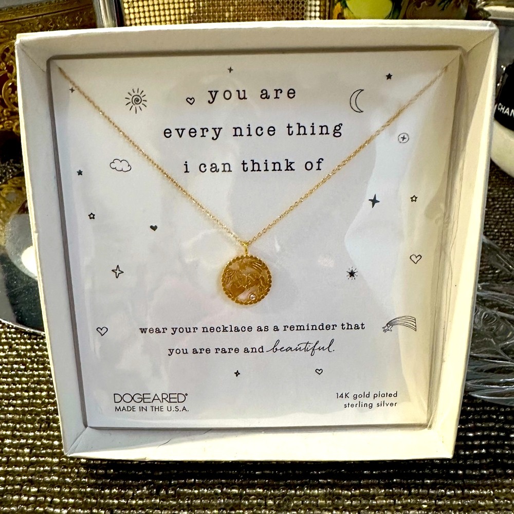NWT Dogeared “You are everything nice I can think of” unicorn necklace - Picture 3 of 6